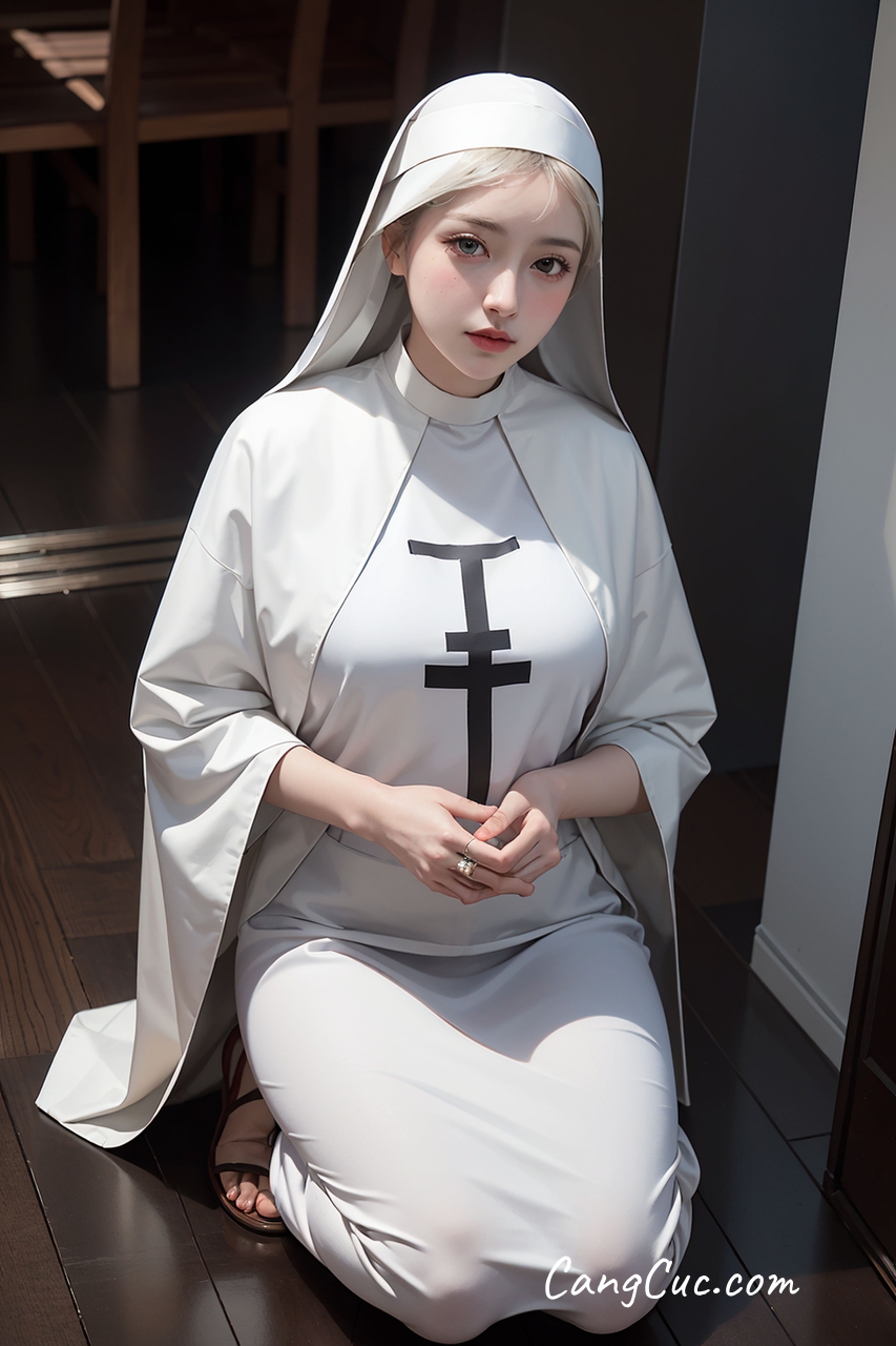 [AI Generated] Beautiful – Lust Nun_extra